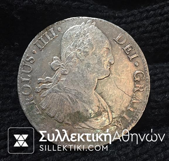 MEXICO 8 Real 1806 VF